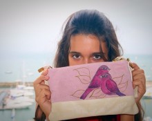 Bolsos de piel Bolsos de tela y piel personalizados.